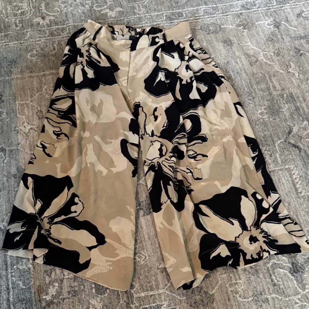Adrianna Papell Pleat Wide Leg Pants
